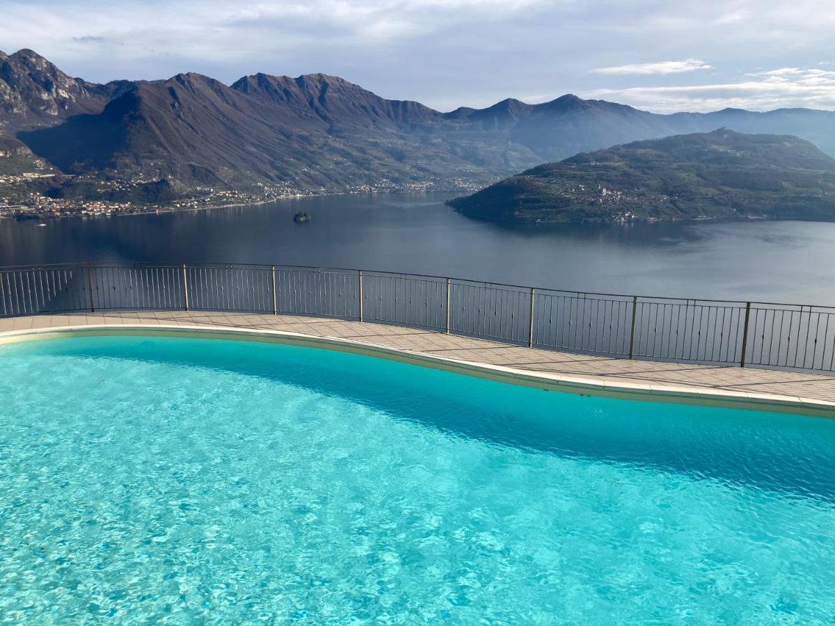 Appartamento Grande Terrazza Vista Lago Parzanica Zewnętrze zdjęcie